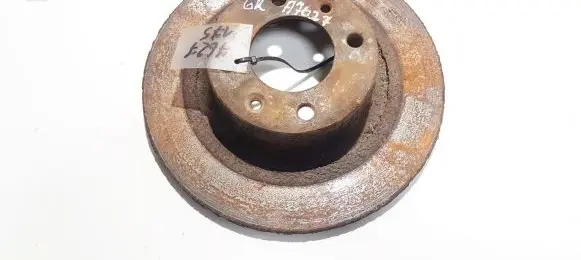 Citroen C5 Rear brake disc neventiliuojamas
