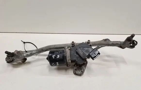 Citroen C3 Front wiper linkage and motor 53630147