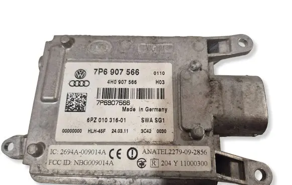 Volkswagen Touareg II Blind spot module 7P6907566 4H0907566 6PZ01031601