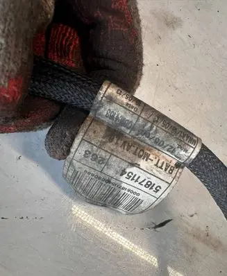Fiat Doblo Positive cable (battery) 00051871154 51871154