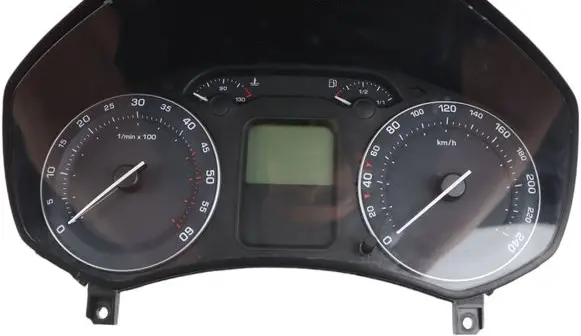 Skoda Octavia Mk2 (1Z) Speedometer (instrument cluster) 1Z0920812D V1610056