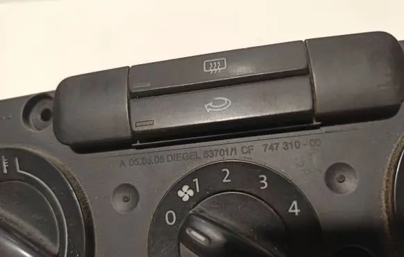 Volkswagen Caddy Air conditioner control unit module A050505D 74731000 537011C