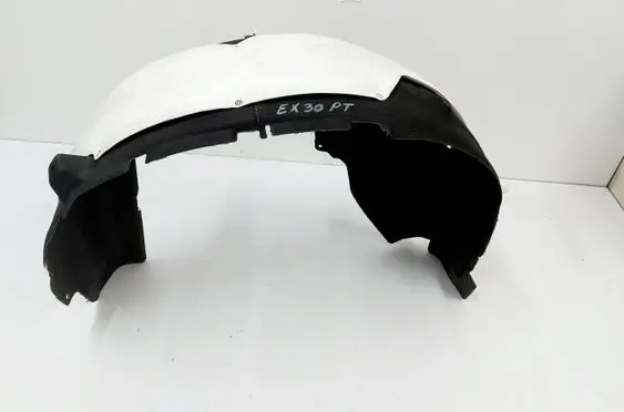 Rear arch fender liner splash guards