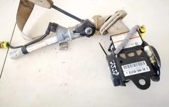 Honda CR-V Front seatbelt 81450swwg0 81450-sww-g0