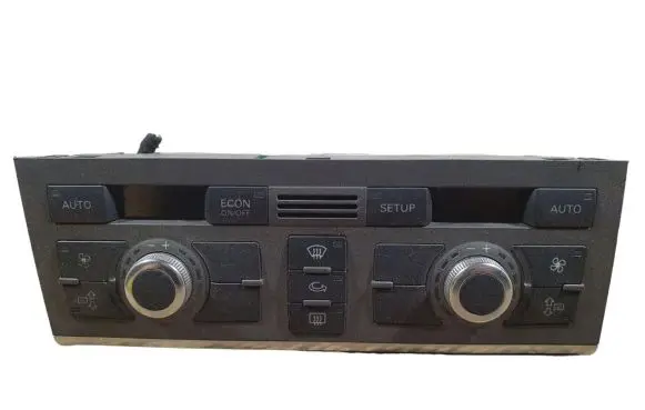 Audi A6 S6 C6 4F Climate control unit 4F1820043R 4F0910043 5HB00883305