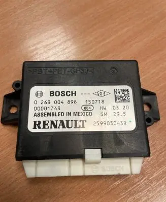 Renault Kadjar Parking PDC control unit/module 259903043R 00001743 0263004898