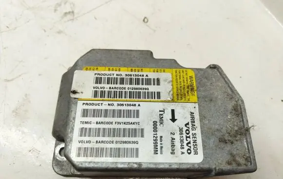 Volvo S40, V40 Airbag control unit/module 00001299MM 30613048A 2A1030