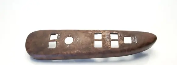 Lincoln Town Car Front door window switch trim F5VB14A564A