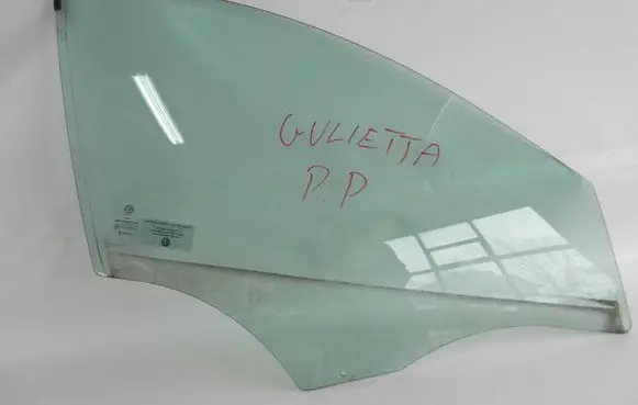 Alfa Romeo Giulietta Front door window/glass (coupe) 45331644