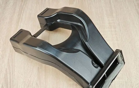 Cabin air duct channel
