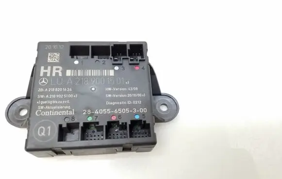 Mercedes-Benz E W212 Door control unit/module A2189001501 A2188201626 A2189025100