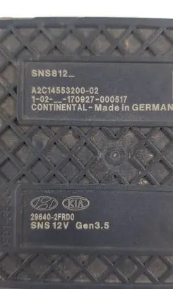 KIA Stinger Lambda probe sensor 296402FRD0 SNS812 A2C1455320002