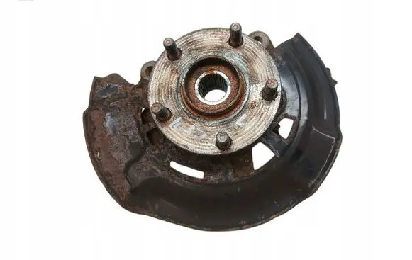 Front wheel hub spindle knuckle