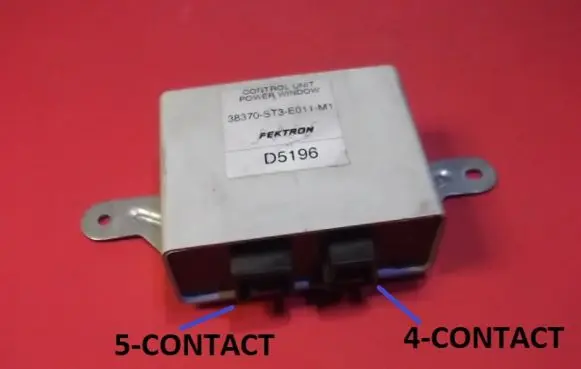 Rover 214 - 216 - 220 Window control relay 38370ST3E011M1 D5196