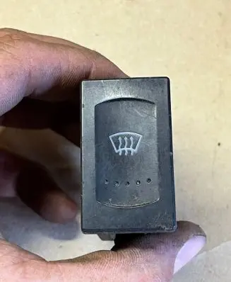 Volkswagen Sharan Windscreen/window heater switch 7M3959622 YM2118K574AAW