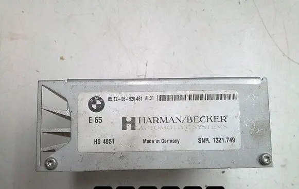 BMW 7 E65 E66 Engine control unit/module 651206920461