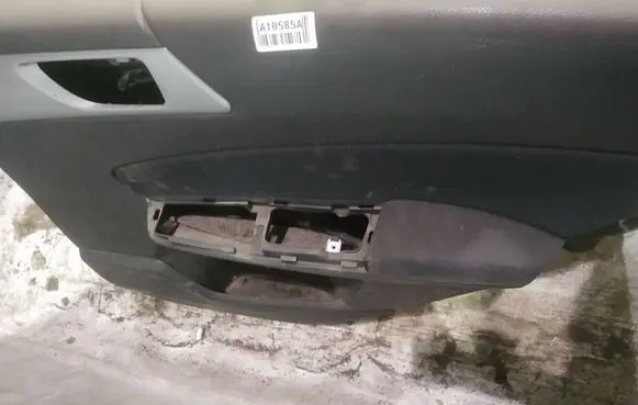 Rear door card panel trim