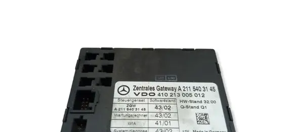 Mercedes-Benz E W211 Gateway control module A2115403145