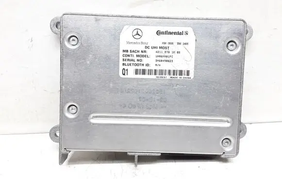 Mercedes-Benz ML W164 Bluetooth control unit module A2118701885