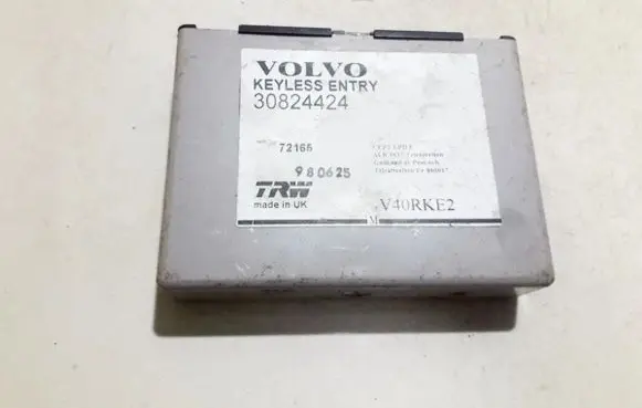 Volvo S40, V40 Comfort/convenience module 30824424 72165