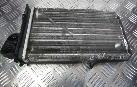 Heater blower radiator