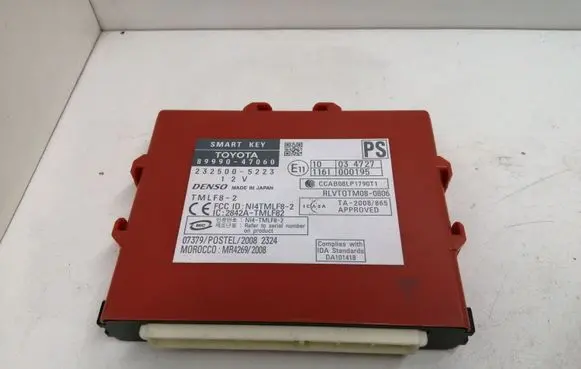 Toyota Prius (XW30) Keyless (KESSY) go control unit/module 8999047060 2325005223