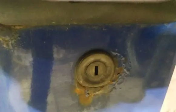 Citroen Jumper Front door lock (next to the handle) as2