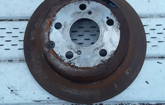 Rear brake disc
