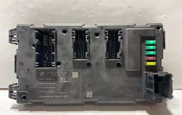 BMW 3 F30 F35 F31 Central body control module 9317174 00000F4A 003000002