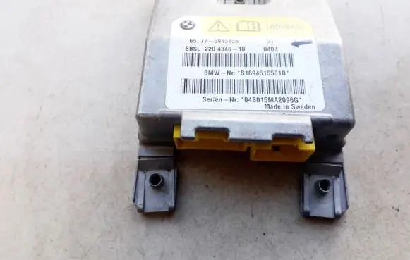 BMW 5 E60 E61 Airbag control unit/module 65776945155 2204346-10