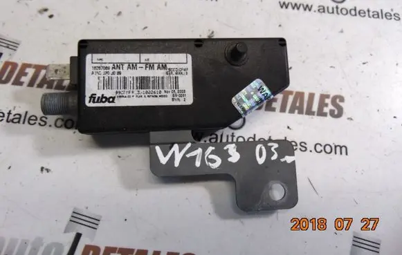 Mercedes-Benz ML W163 Aerial antenna amplifier A1638200089