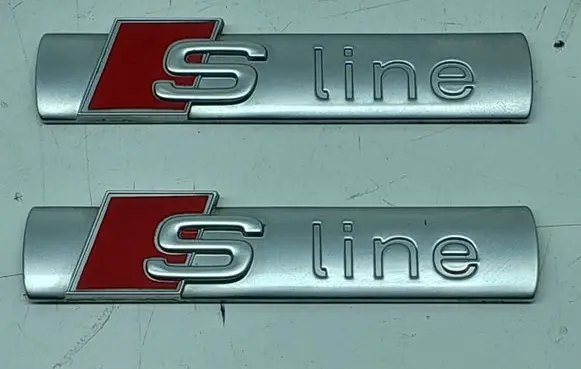 Audi A6 S6 C6 4F Fender model badge letters 