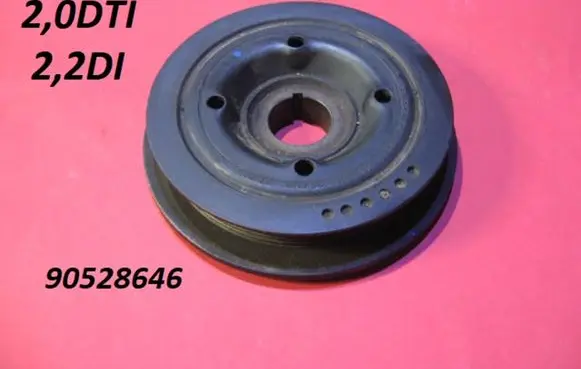Opel Zafira A Crankshaft pulley 90528646