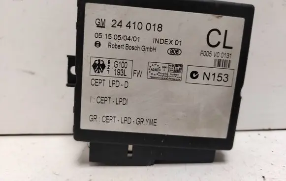 Opel Zafira A Comfort/convenience module 24410018 F005V00131