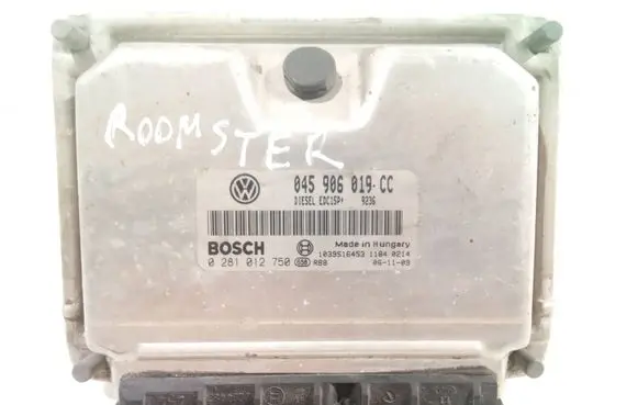Skoda Roomster (5J) Engine control unit/module 045906019CC 0281012750 1039S16453