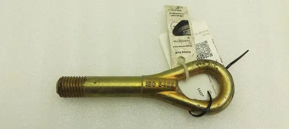 Towing hook eye