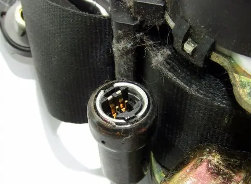 Peugeot 807 Front seatbelt