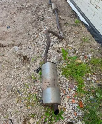 Ford Fiesta Muffler/silencer D3C5A 1497431X