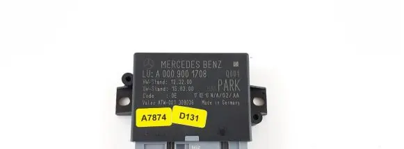 Mercedes-Benz GLE (W166 - C292) Parking PDC control unit/module A0009001708