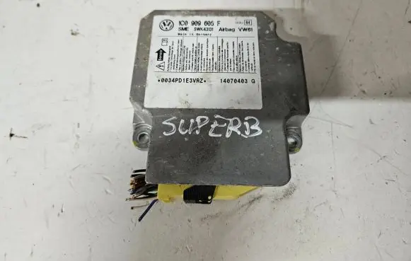 Skoda Superb B5 (3U) Airbag control unit/module 1C0909605F 5WK43131 14070403