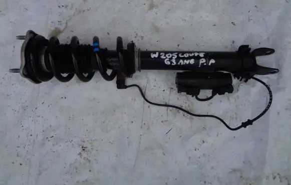 Mercedes-Benz C AMG W205 Front shock absorber with coil spring a2051200360