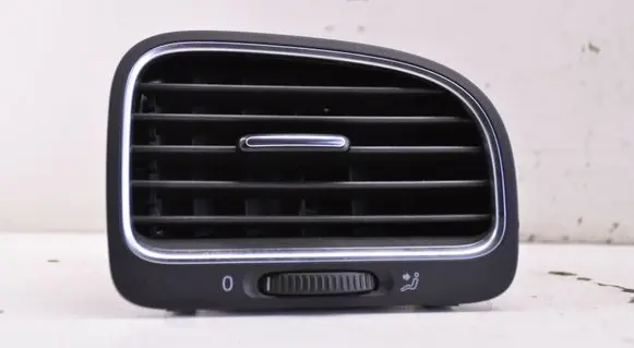 Dashboard air vent grill cover trim