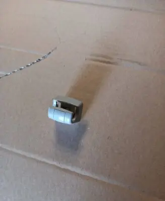 Sun visor clip/hook/bracket