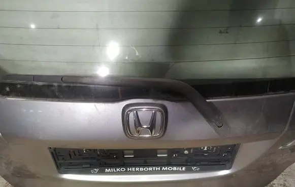 Honda Jazz Trunk door license plate light bar 