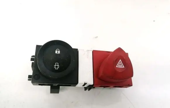 Renault Megane II Hazard light switch 8200107808