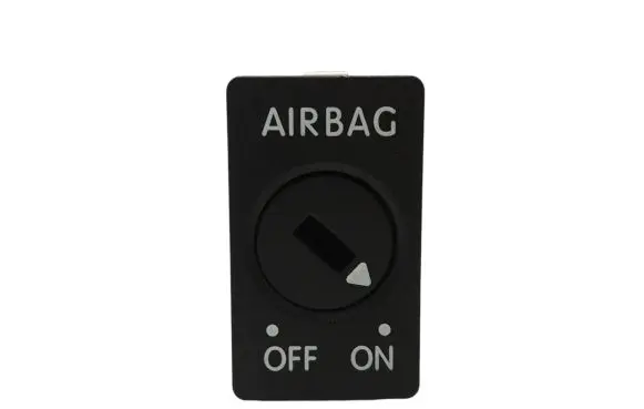 Passenger airbag on/off switch