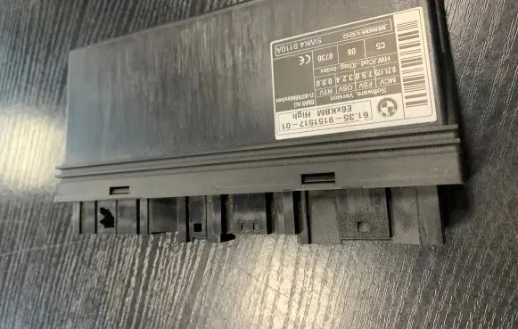 BMW 5 E60 E61 Comfort/convenience module 9151517 5WK49110A