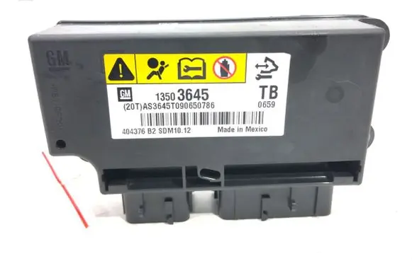 Airbag deployment crash/impact sensor