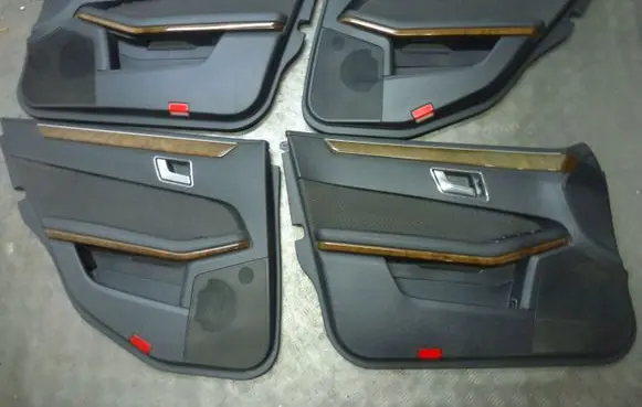 Mercedes-Benz E W212 Door card panel trim set 