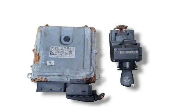 Mercedes-Benz Sprinter W906 Engine ECU kit and lock set 0281015053 A6461506372